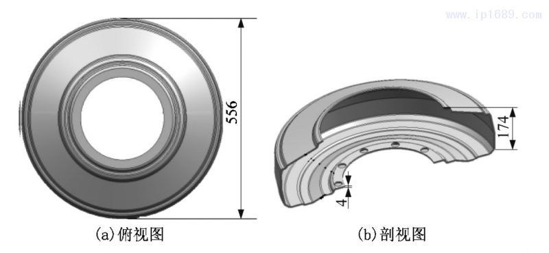 圖 1 擠吹線纜架